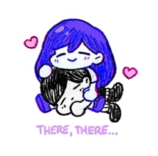 🤗 emoji MARI•Omori Telegram sticker 11 of 14