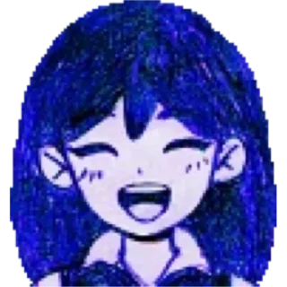 😄 emoji MARI•Omori Telegram sticker 7 of 14