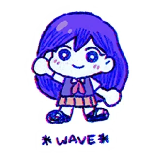 👋 emoji MARI•Omori Telegram sticker 14 of 14