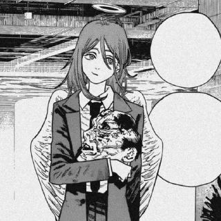 Sticker from chainsaw man