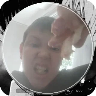 👂 emoji Богдан)) Telegram sticker 8 of 9