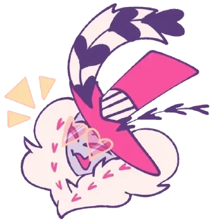 Sticker from БОЛЬШЕ ⇨ @CLOOBHUB ВАЛЕНТИНО ОТЕЛЬ ХАЗБИН HAZBIN