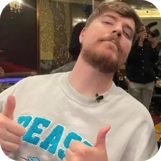 Sticker from Mr Beast ➩ @Earth928B