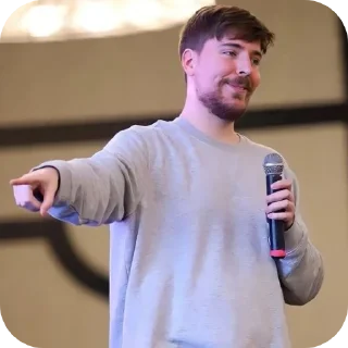 Sticker from Mr Beast ➩ @Earth928B