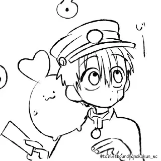 😗 emoji @toiletboundhanakokun_wc 𝘕𝘌𝘞 Telegram sticker 21 of 104