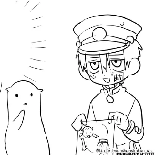😅 emoji @toiletboundhanakokun_wc 𝘕𝘌𝘞 Telegram sticker 23 of 104