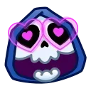 Sticker from Reaper Skull Emoji @xkysluv