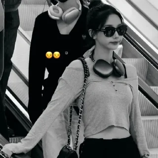 Sticker from @karinaarchiveeun bw моя прекр