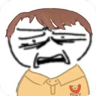 Sticker from Silly mouthwashing: @ketsurou