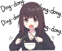 Menhera-chan. 3 ENG :: @line_stickers sticker 4