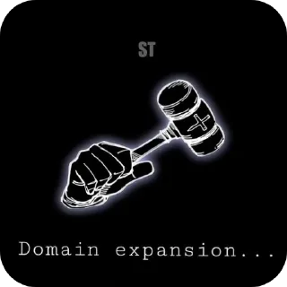 Domain Expansion sticker 4