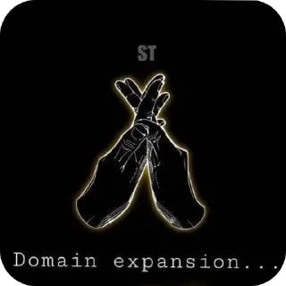 Domain Expansion sticker 2