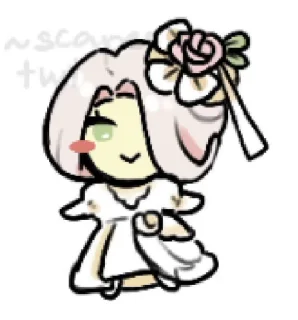 🎂 emoji 𓍼 | Wedding cake cookie [ @crkstick ] Telegram sticker 10 of 55