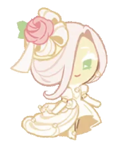 🎂 emoji 𓍼 | Wedding cake cookie [ @crkstick ] Telegram sticker 23 of 55