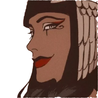 😏 emoji ENNEAD: Seth Telegram sticker 19 of 70