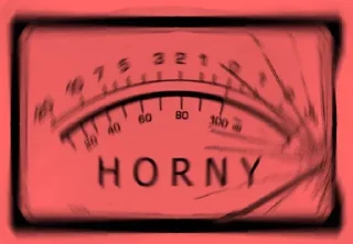 Sticker from Horny