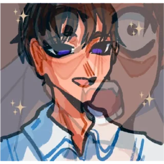 Sticker from Evangelion by @sweetavrorafox0