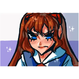 Sticker from Evangelion by @sweetavrorafox0