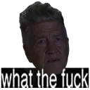 Sticker from David Lynch