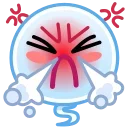 😡 emoji Semen Emoji @xkysluv Telegram sticker 23 of 40