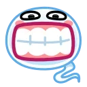 😬 emoji Semen Emoji @xkysluv Telegram sticker 9 of 40