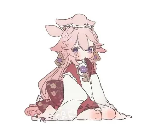 🫶 emoji Яэ Ⲙυⲕⲟ Telegram sticker 7 of 42