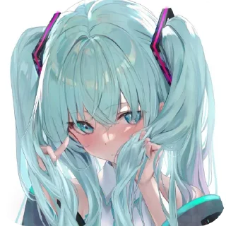 Miku.  @prosto1942 sticker 1
