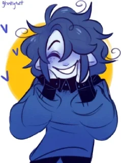 🫐 emoji Ghostbur🫐 Telegram sticker 18 of 78