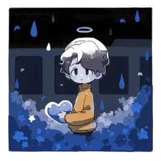 🫐 emoji Ghostbur🫐 Telegram sticker 2 of 78