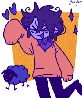 🫐 emoji Ghostbur🫐 Telegram sticker 16 of 78