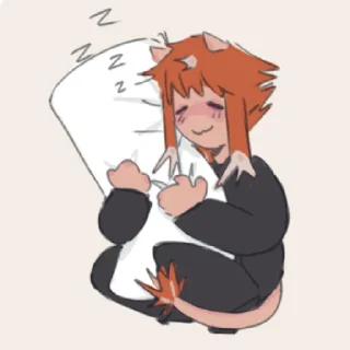 😴 emoji Леня Telegram sticker 21 of 93