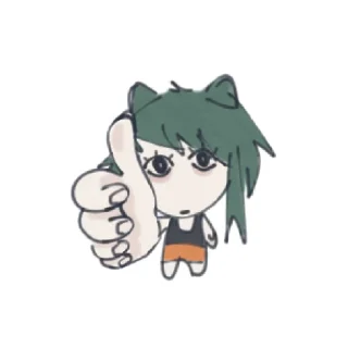 👍 emoji Леня Telegram sticker 11 of 93