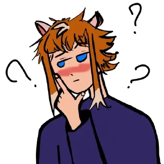 🤔 emoji Леня Telegram sticker 23 of 93