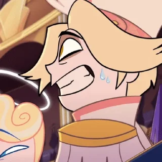 😅 emoji abel hazbin hotel ଘ☆ @fStikBot Telegram sticker 3 of 38