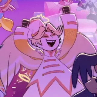 🥳 emoji abel hazbin hotel ଘ☆ @fStikBot Telegram sticker 9 of 38