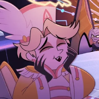 😚 emoji abel hazbin hotel ଘ☆ @fStikBot Telegram sticker 22 of 38