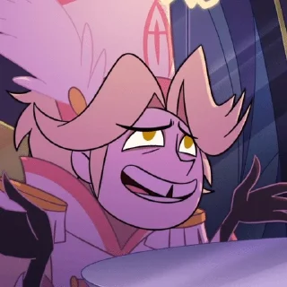 😅 emoji abel hazbin hotel ଘ☆ @fStikBot Telegram sticker 16 of 38