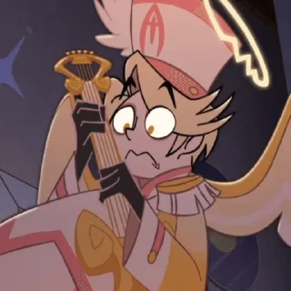 🫢 emoji abel hazbin hotel ଘ☆ @fStikBot Telegram sticker 17 of 38