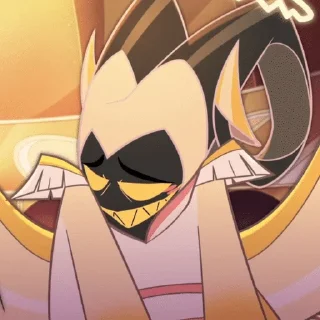 😊 emoji abel hazbin hotel ଘ☆ @fStikBot Telegram sticker 6 of 38