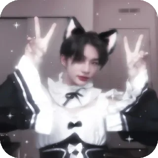 Sticker from hyunjin omega