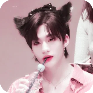 Sticker from hyunjin omega