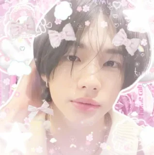 Sticker from hyunjin omega