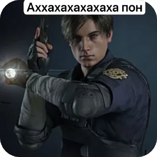😂 emoji RESIDENT EVIL 😈 Telegram sticker 8 of 36