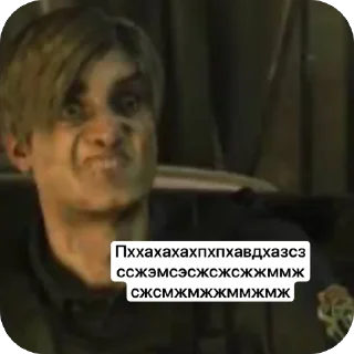 🫥 emoji RESIDENT EVIL 😈 Telegram sticker 20 of 36