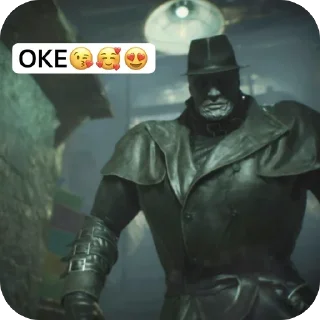 🫥 emoji RESIDENT EVIL 😈 Telegram sticker 23 of 36
