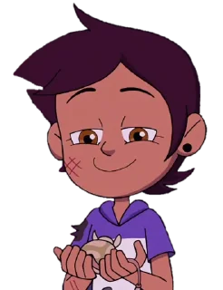 😌 emoji Owl House Telegram sticker 5 of 83