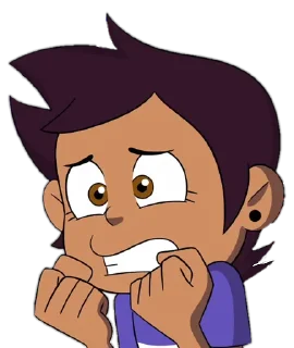 😧 emoji Owl House Telegram sticker 10 of 83