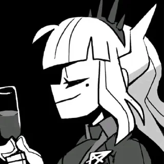 Sticker from Justice and Lucifer.🕶️💋