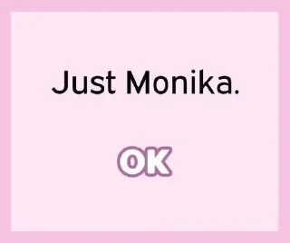 🌟 emoji Monika @Catemau Telegram sticker 3 of 120