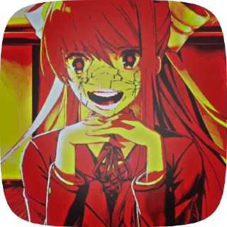 🌟 emoji Monika @Catemau Telegram sticker 23 of 120
